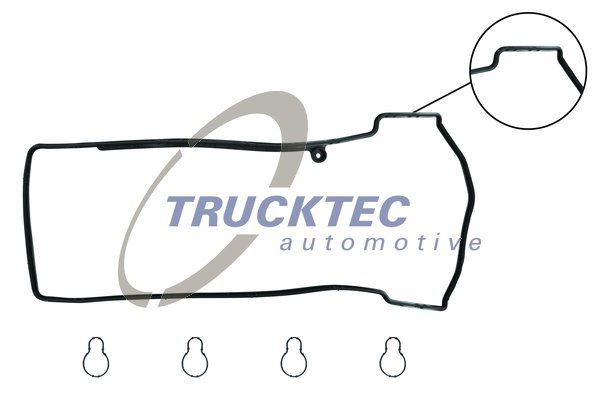 TRUCKTEC AUTOMOTIVE Комплект прокладок, крышка головки цилиндра 02.10.119
